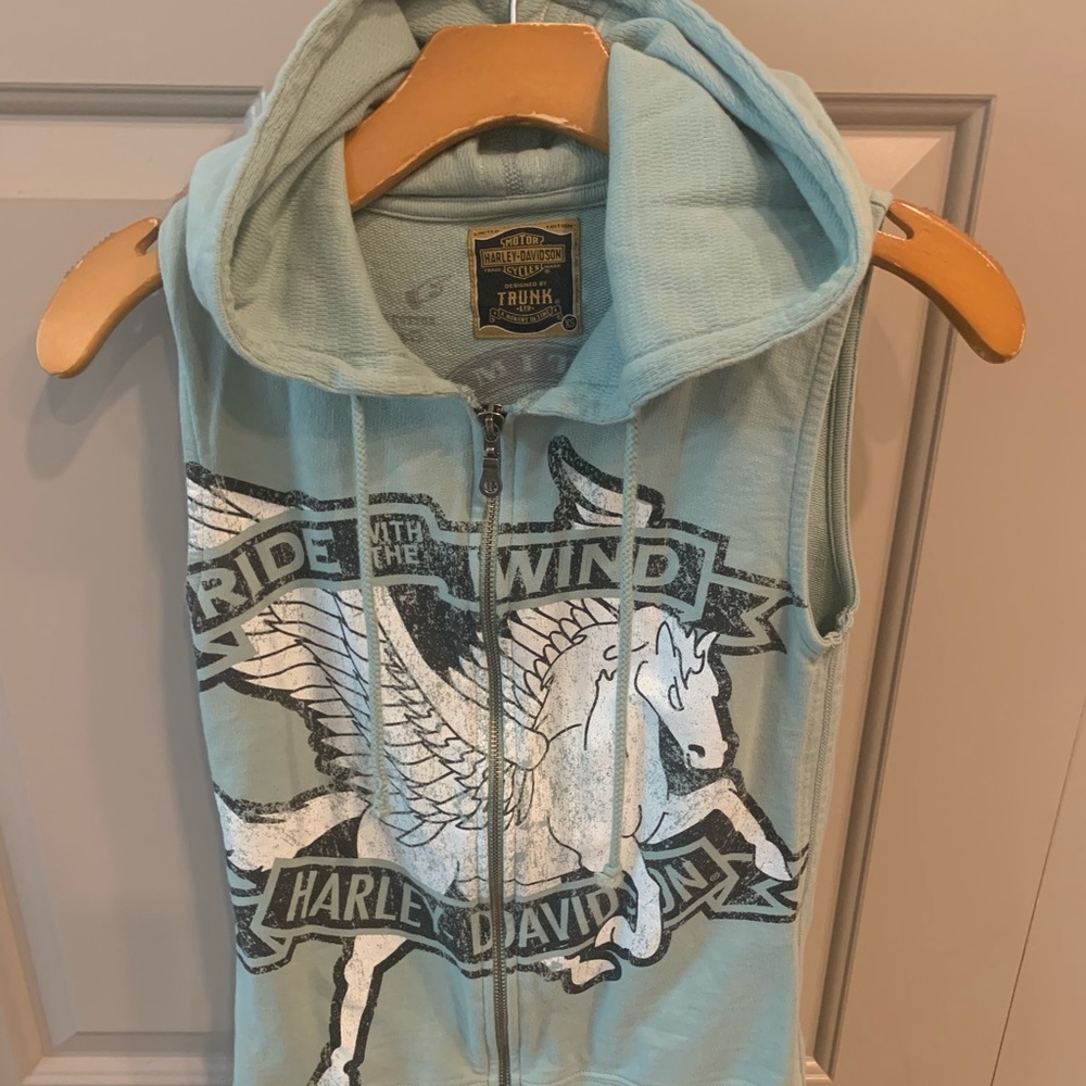 Trunk Ltd Hooded Vest Harley Davidson